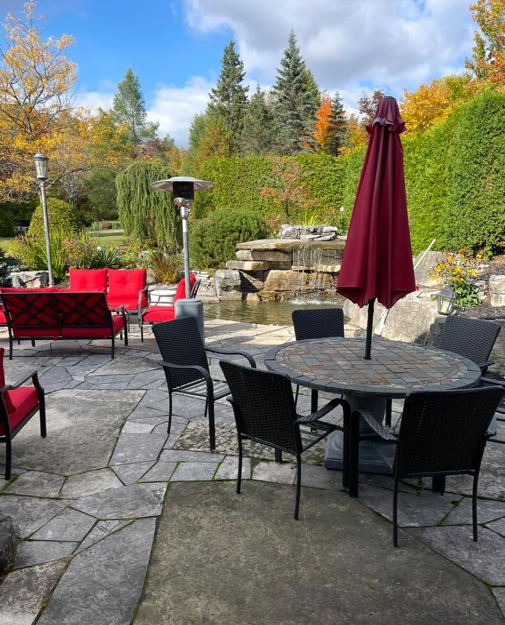 Beautiful outdoor patio